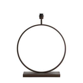 Light & Living Lampvoet 50X15X59 cm LIVA mat bruin