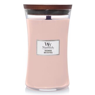 Woodwick Rosewood Large Candle WoodWick© 130h. Woodwick Rosewood Large Candle WoodWick© 130h.