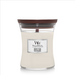 Woodwick White Teak Medium WoodWick Candle 60h.