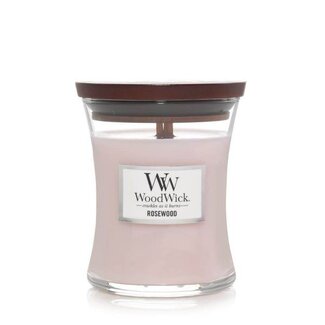 Woodwick Rosewood Medium Candle WoodWick© 60h.