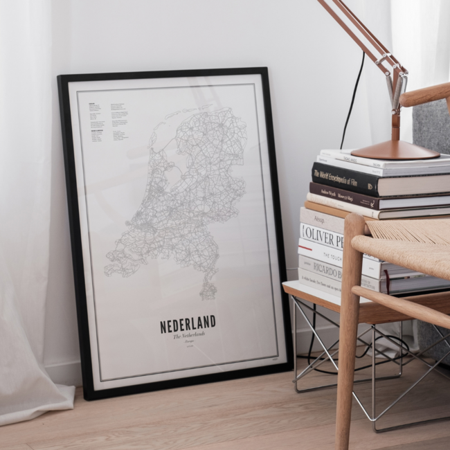 WIJCK. Poster Nederland 30x40cm