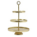 Light & Living Etagere 3 laags Ø32X48 CM LUTEK goud
