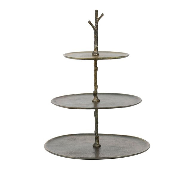 Light & Living Etagère 3 laags 35x31x45 cm TRESA antiek brons