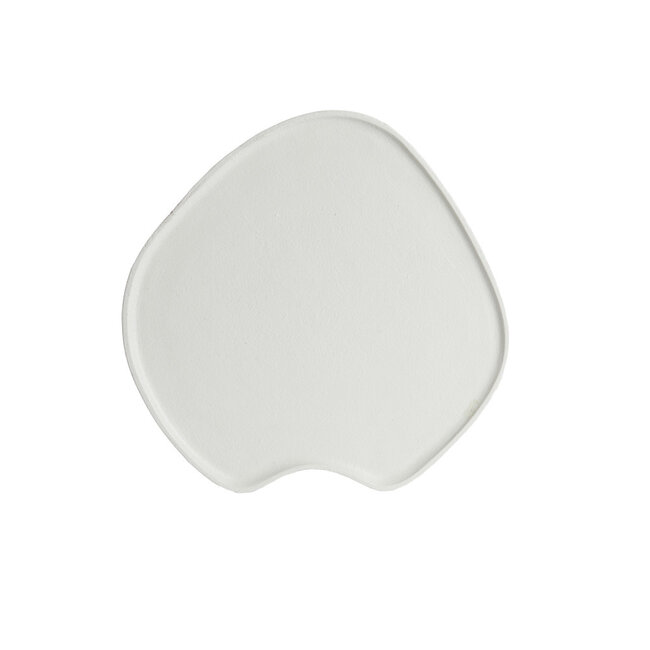 Light & Living Schaal organisch 33x33x1,5 cm TOJERA crème