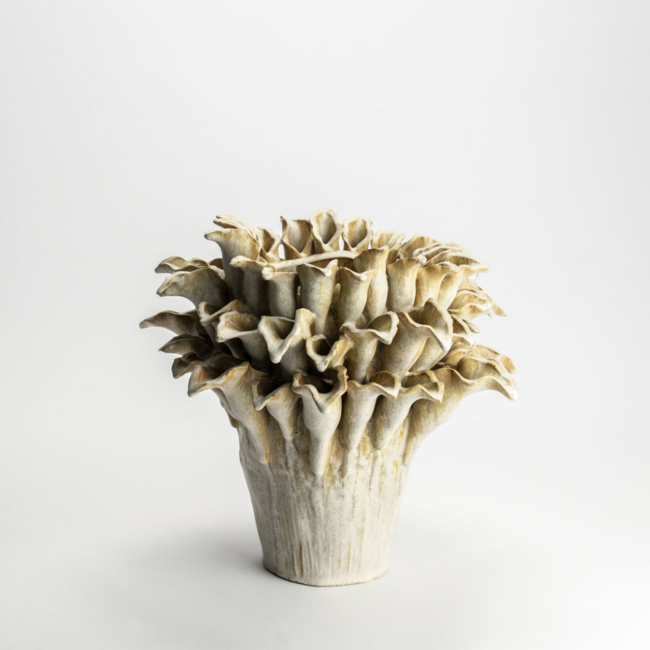 Isaa Vaas Tavel 37x34,5 cm - taupe