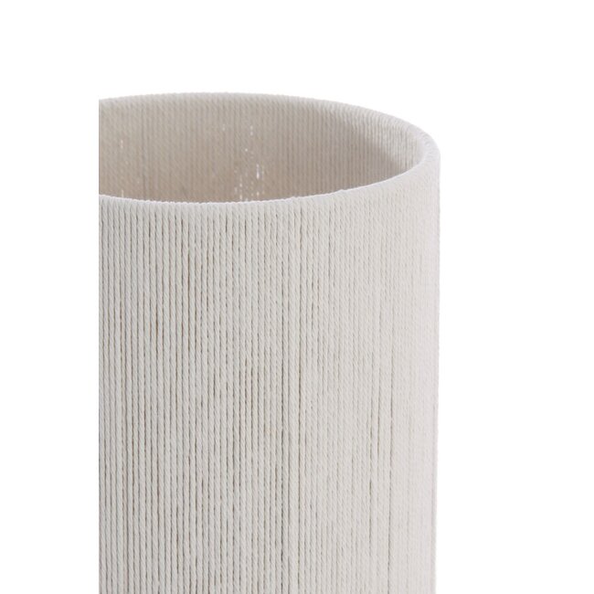 Light & Living Tafellamp Ø22x67,5 cm DANIALO hout print naturel+touw crème