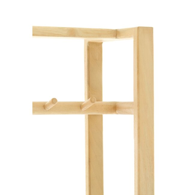 Light & Living Kapstok 85x30x180 cm GAIOS mango hout naturel