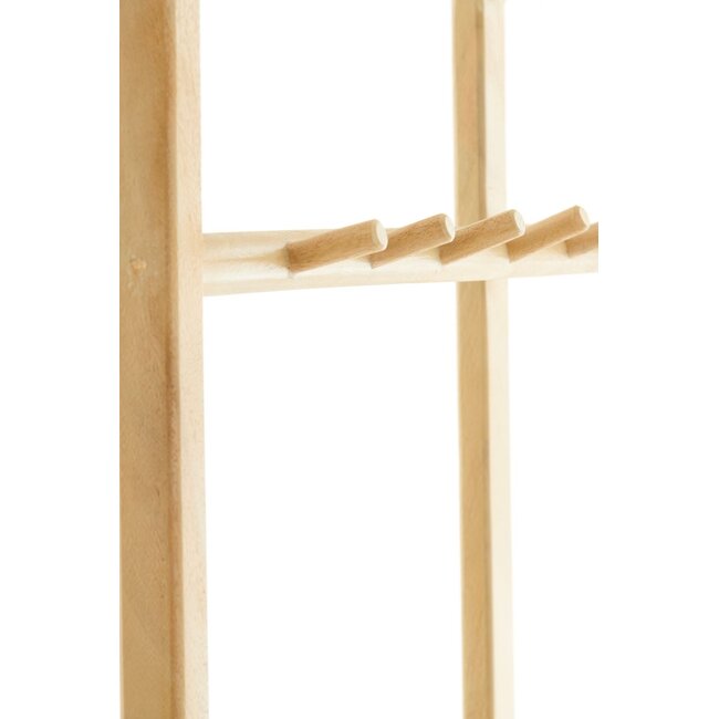 Light & Living Kapstok 85x30x180 cm GAIOS mango hout naturel