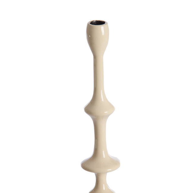 Light & Living Kandelaar Ø14x43 cm VICARI glans crème