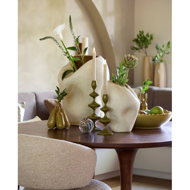 Light & Living Kandelaar Ø10,5x34,5 cm VIREEN olijf groen