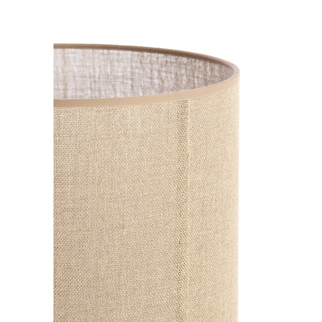 Light & Living Kap cilinder 30x30x45 Cm Caden Beige