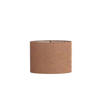 Light & Living Kap ovaal recht smal hoog 38x17,5x28 cm – AIKO bruin