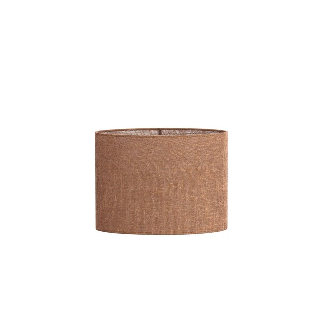 Light & Living Kap ovaal recht smal hoog 38x17,5x28 cm – AIKO bruin