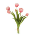 Tulip Bundle x6 –Roze kunsttulpen bos (40 cm)