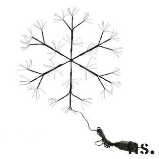Home Society Snowflake Lights BK Led