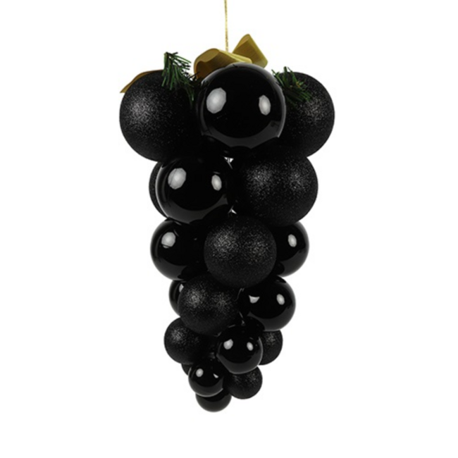 Kersthanger Vinella L zwart