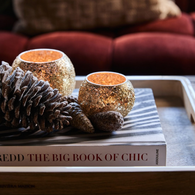 Riviera Maison Haze Votive golden S -