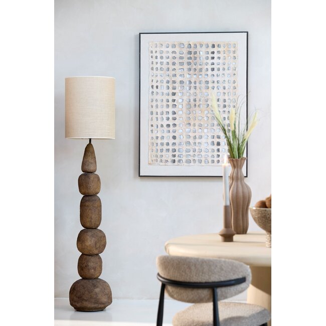 Light & Living Kap cilinder 40-40-49 cm SENDAI zand