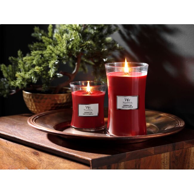 Woodwick Cinnamon Chai Medium Candle WoodWick© 60h.