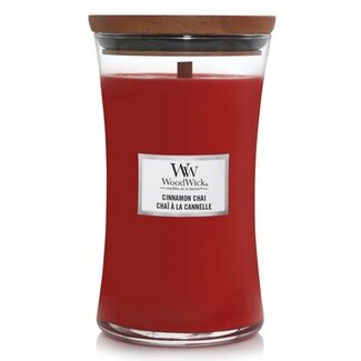 Woodwick Cinnamon Chai Large Candle WoodWick© 130h.