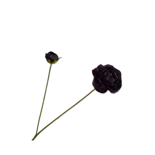 Silk-Ka RANONKEL TAK BORDEAUX 63 cm