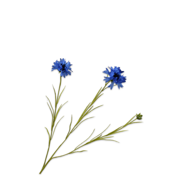 Silk-Ka KORENBLOEM TAK BLAUW 65 cm