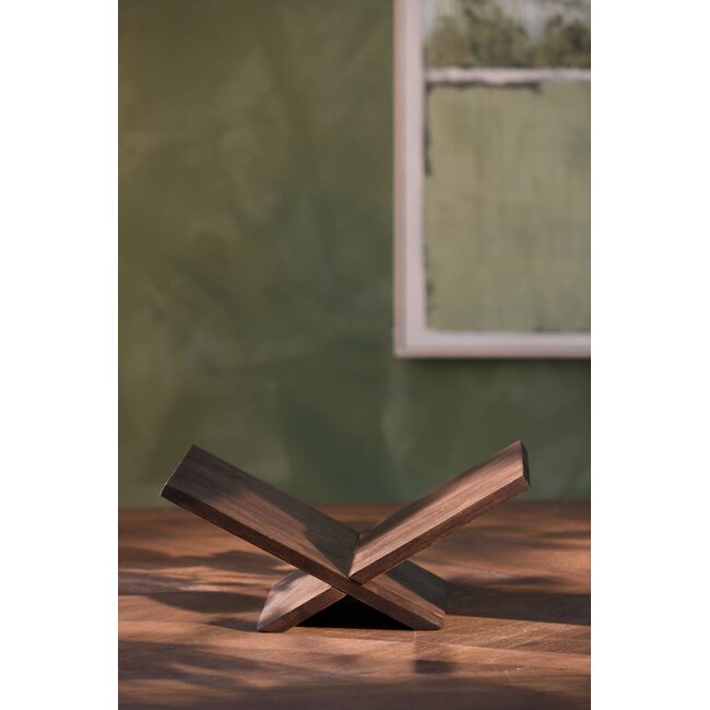 Light & Living Boekenstandaard 36x25x15,5 cm TONOSI hout donker bruin