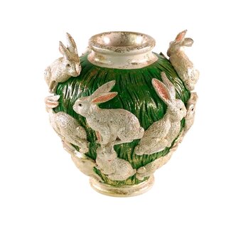 Vaas met konijntjes – Groen