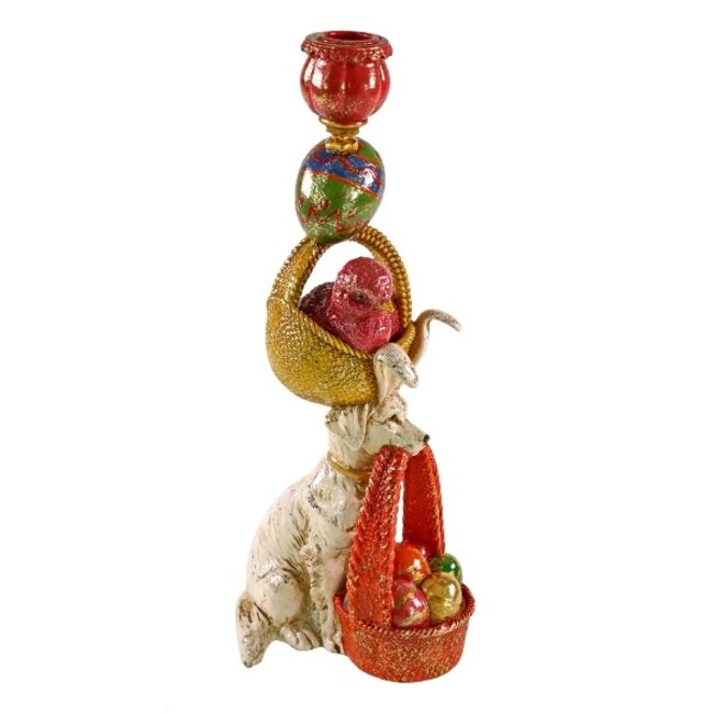 Paaskandelaar Chic on Dog