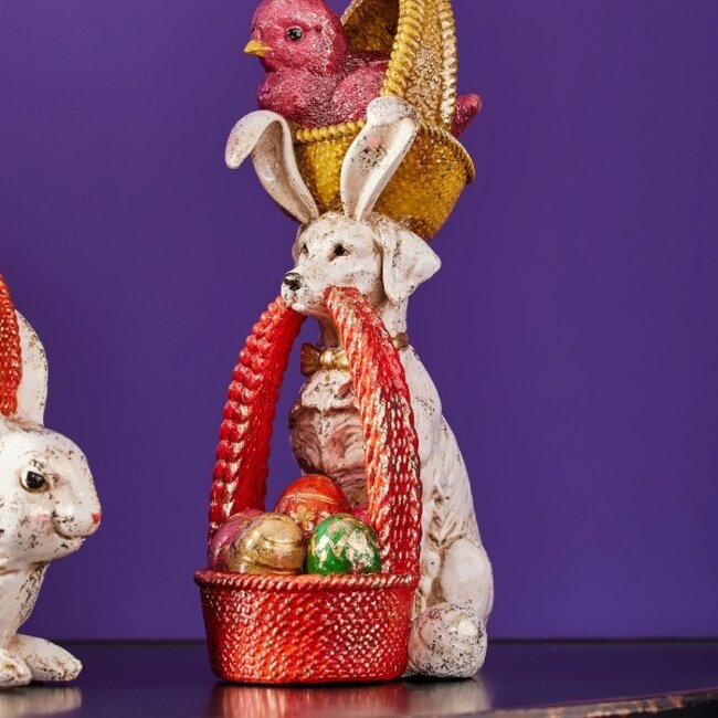 Paaskandelaar Chic on Dog