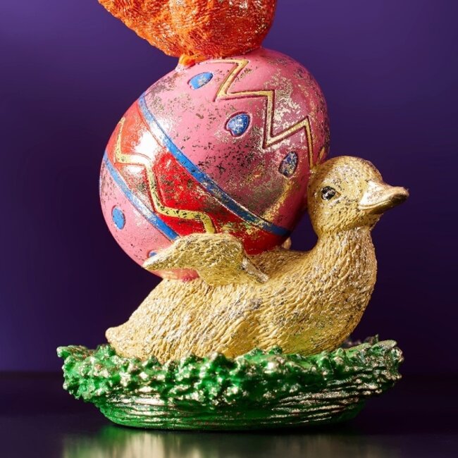 Paaskandelaar rabbit on duck