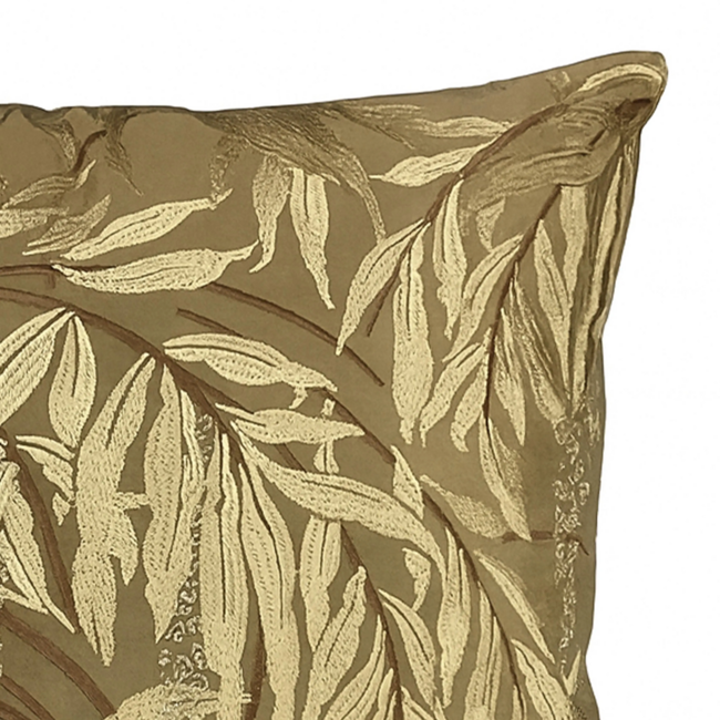 Colmore Kussen AIKO 50x50cm taupe gold