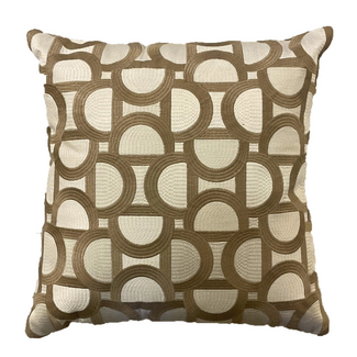 Colmore Cushion JADE 45x45cm beige bronze
