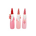 Daan Kromhout Fab Jolly Pink Kings 10x10x43 cm 3 ass.