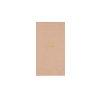 Zusss Servetten Sparkle 11x20cm poederroze
