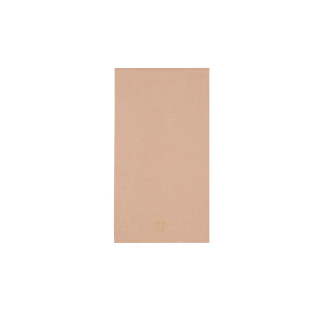 Zusss Servetten Sparkle 11x20cm poederroze
