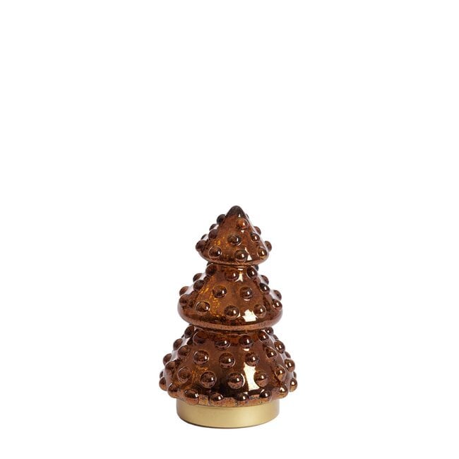 Light & Living Tafellamp LED Ø12X18,5 cm TREE metallic okergeel+goud
