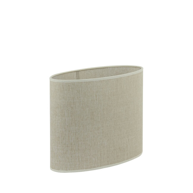 Light & Living Kap ovaal recht smal 30-15-25 cm BRESKA parel wit
