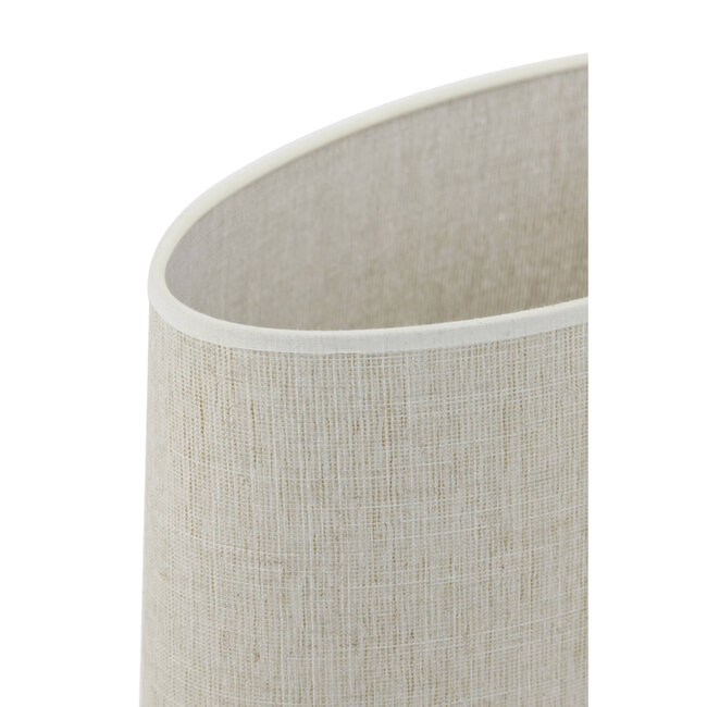 Light & Living Kap ovaal recht smal 30-15-25 cm BRESKA parel wit