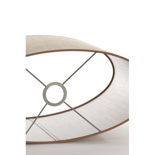 Light & Living Kap ovaal recht smal 45-21-32 cm CADEN beige