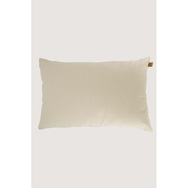 Zusss Kussen streep katoen/velvet 60x40cm