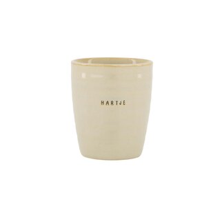 Zusss Koffiemok hartje zand