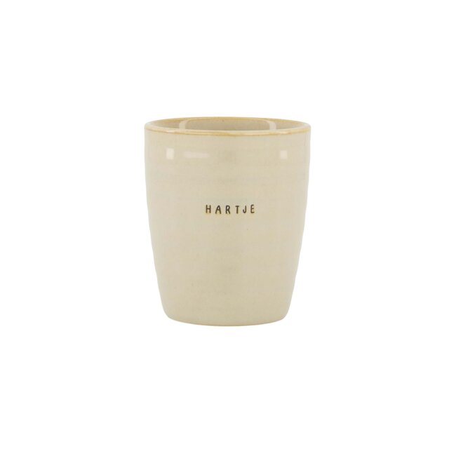 Zusss Koffiemok hartje zand