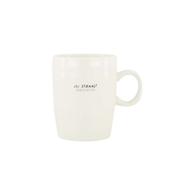 Zusss Theemok jij straalt wit/zwart