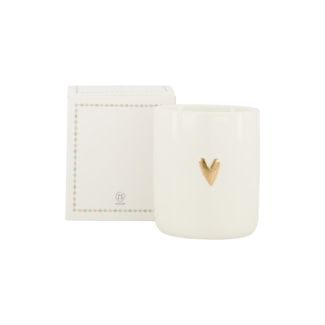 Zusss Geurkaars keramiek in doosje lief kleintje