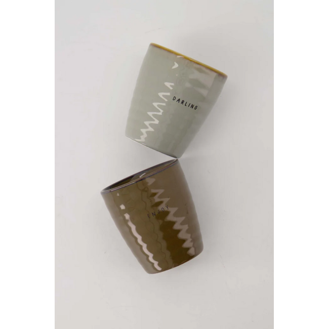 Zusss Koffiemok enjoy bruin