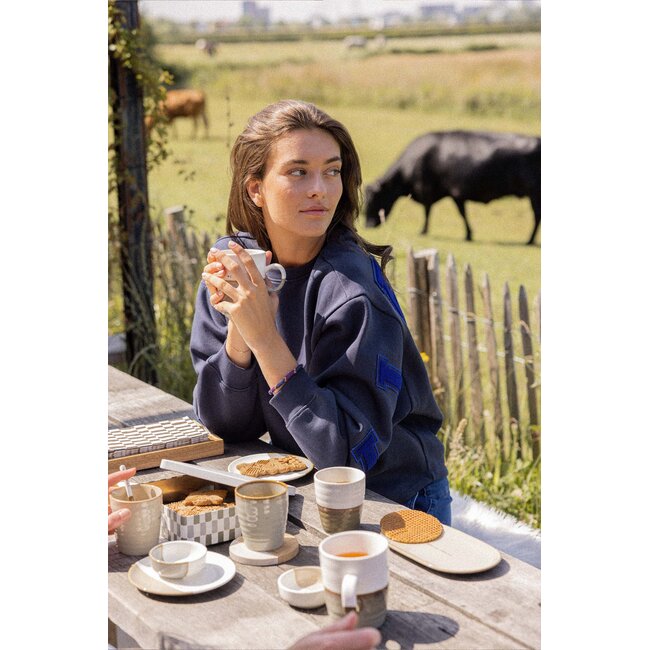 Zusss Theemok me time wit/grijsblauw