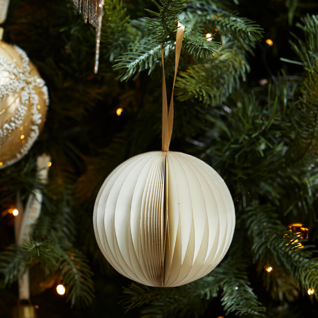 Riviera Maison Paper Honeycomb Ornament 12cm