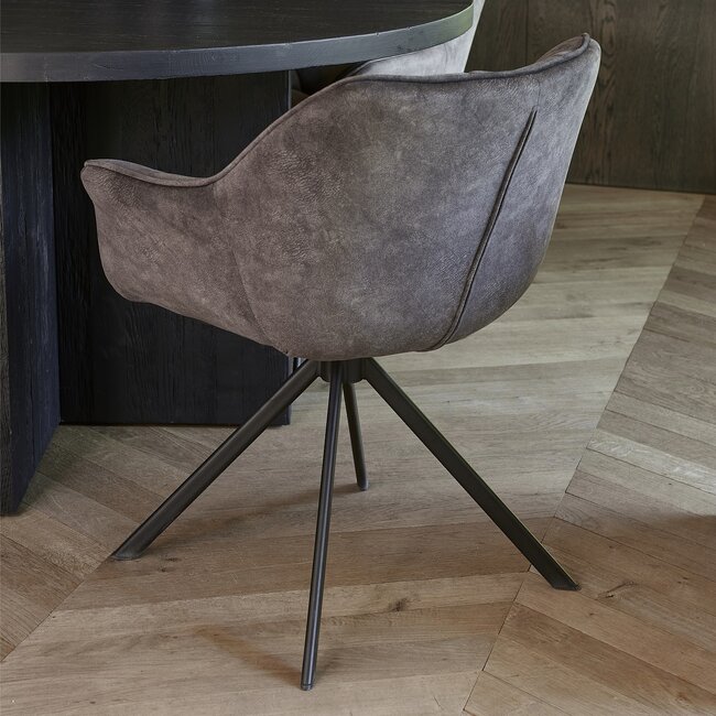 Riviera Maison Carnaby Dining Armchair Truffle