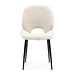 Riviera Maison Mr. Beekman Dining Chair, bouclé, white sand